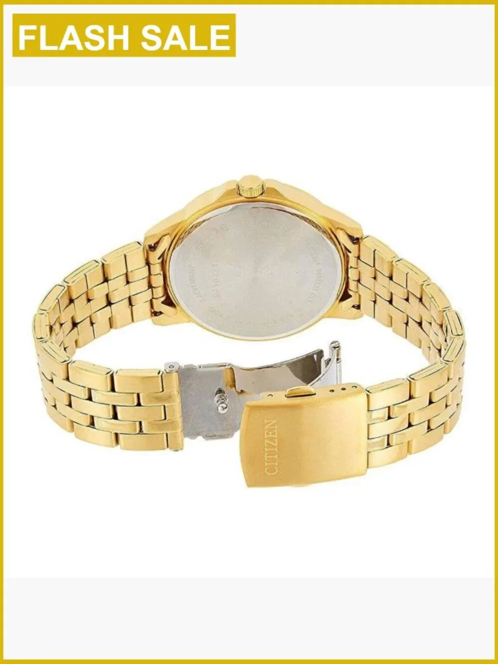 Men's Stainless Steel Quartz Watch Luminous Champagne Dial